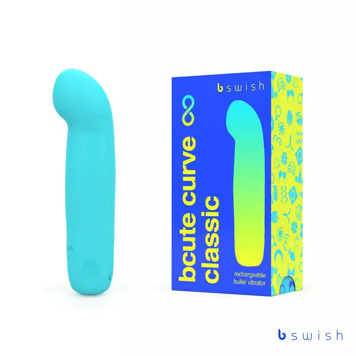 ShhhWndsr Vibrators Bcute Curve Infinite Classic Mini GSpot Vibe Electric Blue ShhhWndsr Vibrators Bcute Curve Infinite Classic Mini GSpot Vibe Electric Blue