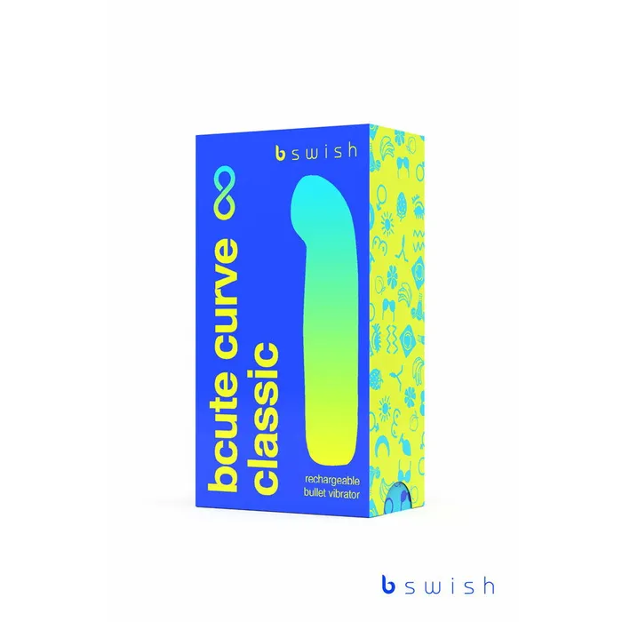 ShhhWndsr Vibrators Bcute Curve Infinite Classic Mini GSpot Vibe Electric Blue ShhhWndsr Vibrators Bcute Curve Infinite Classic Mini GSpot Vibe Electric Blue