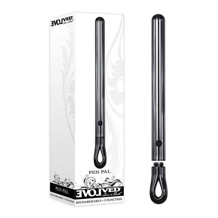 ShhhWndsr Vibrators Evolved Pen Pal Metallic 113 cm USB Rechargeable Vibrator ShhhWndsr Vibrators Evolved Pen Pal Metallic 113 cm USB Rechargeable Vibrator
