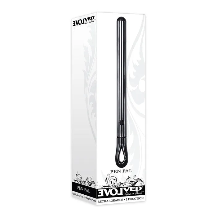 ShhhWndsr Vibrators Evolved Pen Pal Metallic 113 cm USB Rechargeable Vibrator ShhhWndsr Vibrators Evolved Pen Pal Metallic 113 cm USB Rechargeable Vibrator