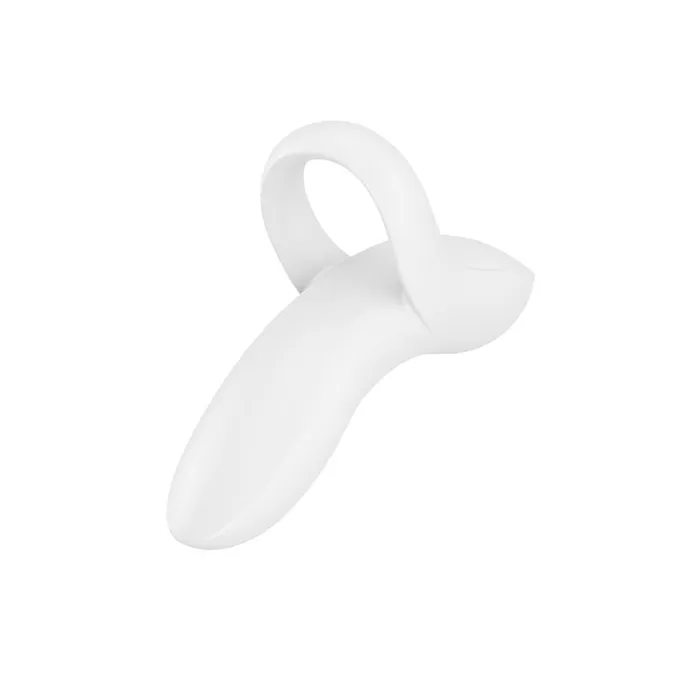 ShhhWndsr Vibrators Satisfyer Bold Lover White USB Rechargeable Finger Stimulator ShhhWndsr Vibrators Satisfyer Bold Lover White USB Rechargeable Finger Stimulator