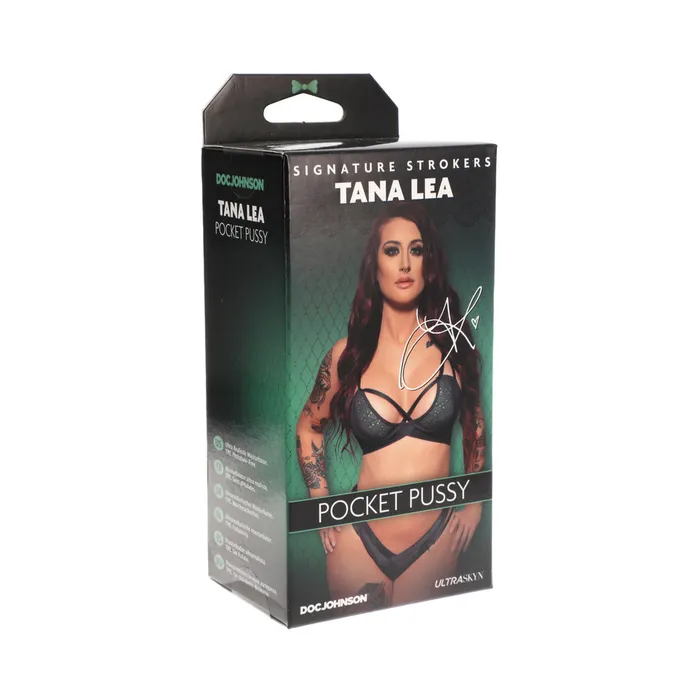 Signature Strokers Tana Lea Ultraskyn Pocket Pussy Vanilla Fairvillacom Male Sex Toys