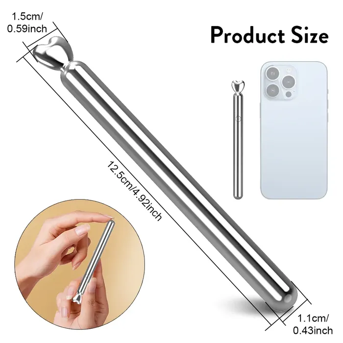 Silver Heart Vibrator Silicone Seduction Female Sex Toys Silver Heart Vibrator Silicone Seduction Female Sex Toys