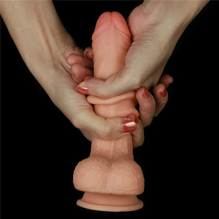 Sliding Skin Dual Layer Dong 178 cm 7 Dong with Flexible Skin ShhhWndsr Dildos Sliding Skin Dual Layer Dong 178 cm 7 Dong with Flexible Skin ShhhWndsr Dildos