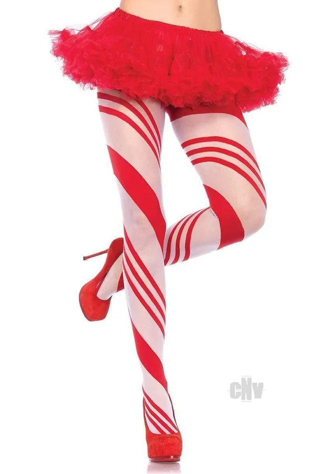 Spandex Sheer Candy Striped Pantyhose Fairvillacom Dildos