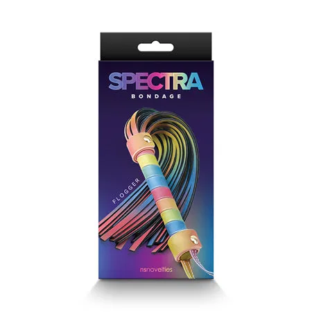 Spectra Bondage Flogger Rainbow Fairvillacom Couples