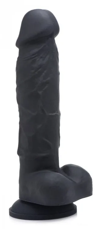 Strap U Silicone Dildo Wballs Black Fairvillacom Dildos