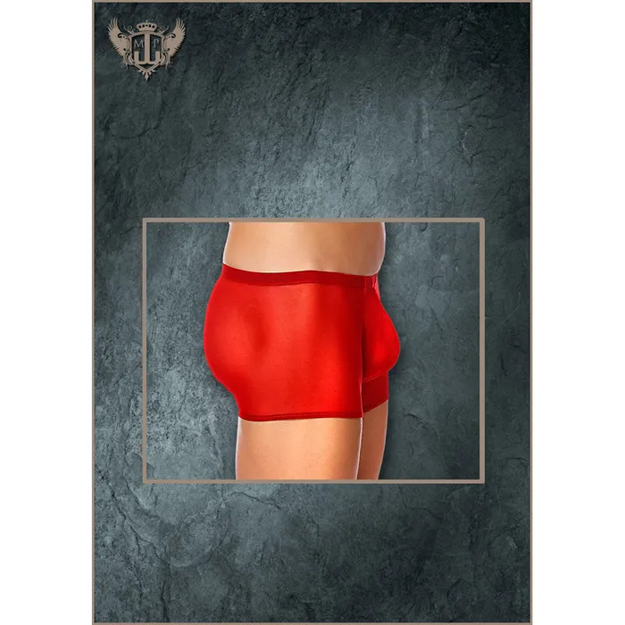 Stretch Mesh Pouch Short Red 1X Fairvillacom Vibrators