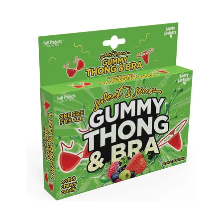 Sweet Sour Gummy Thong and Bra Fairvillacom Vibrators