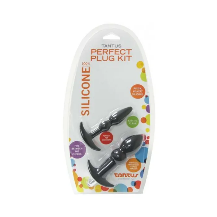 Tantus Perfect Plug Kit Black Fairvillacom Anal