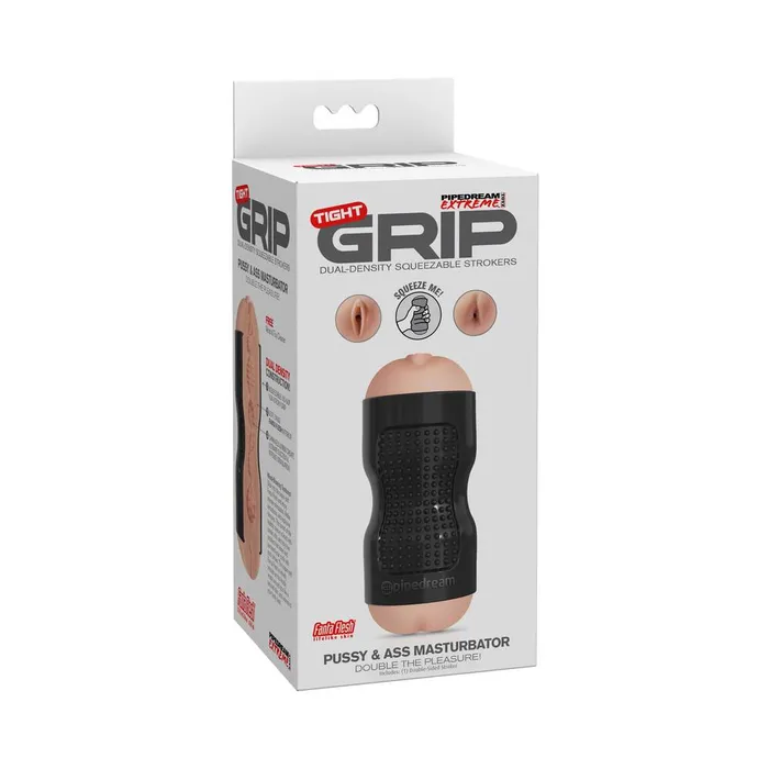 Tight Grip PussyAss Masturbator Black Case Fairvillacom Male Sex Toys