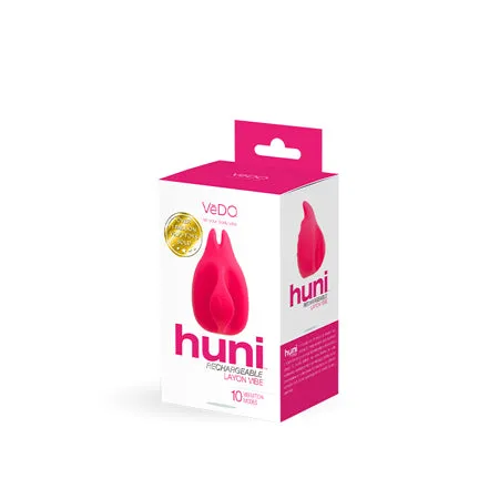 VeDO Huni Rechargeable Finger Vibe Foxy Pink Fairvillacom Vibrators