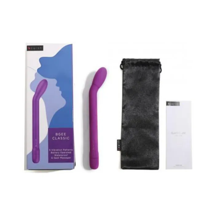 Vibrators B Swish Bgee Classic Purple Fairvillacom