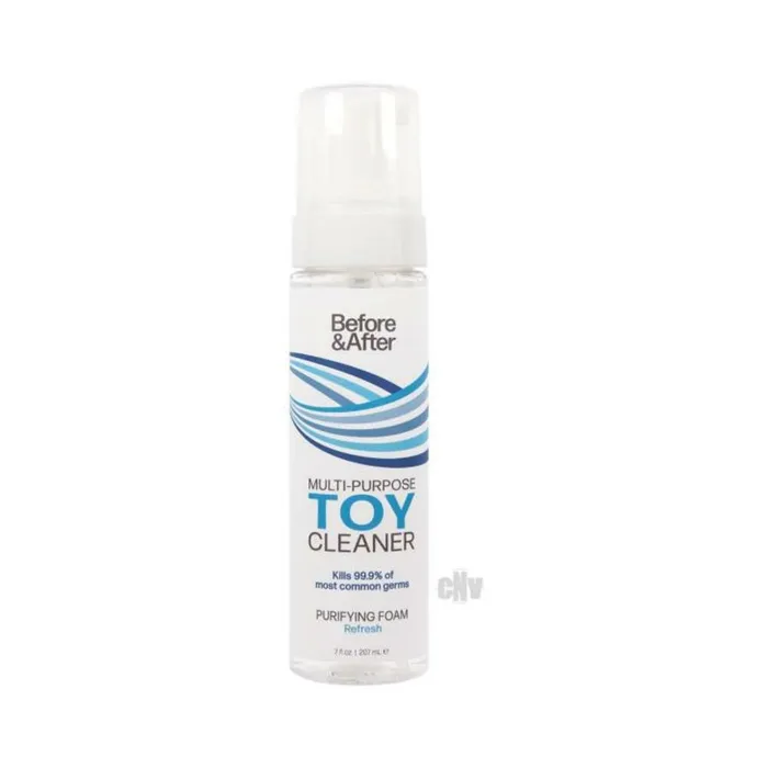 Vibrators Before After Foaming Toy Cleaner 7 oz Fairvillacom
