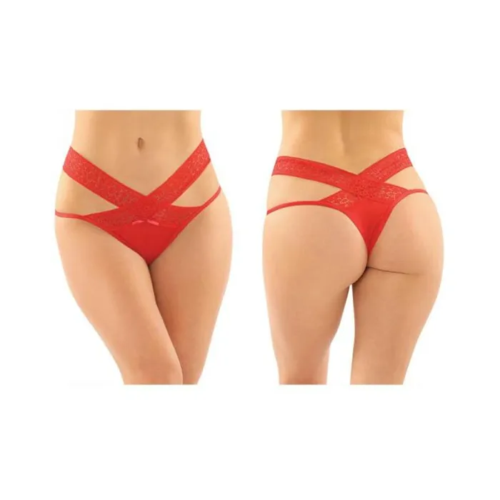 Vibrators Daphne BrazilianCut Panty 6pk SM Red Fairvillacom