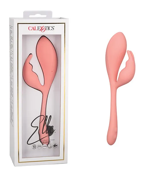 Vibrators Fairvillacom Elle Liquid Silicone Bunny Pink
