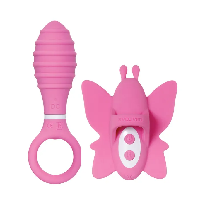Vibrators Fairvillacom Evolved Double Date Kit Pink