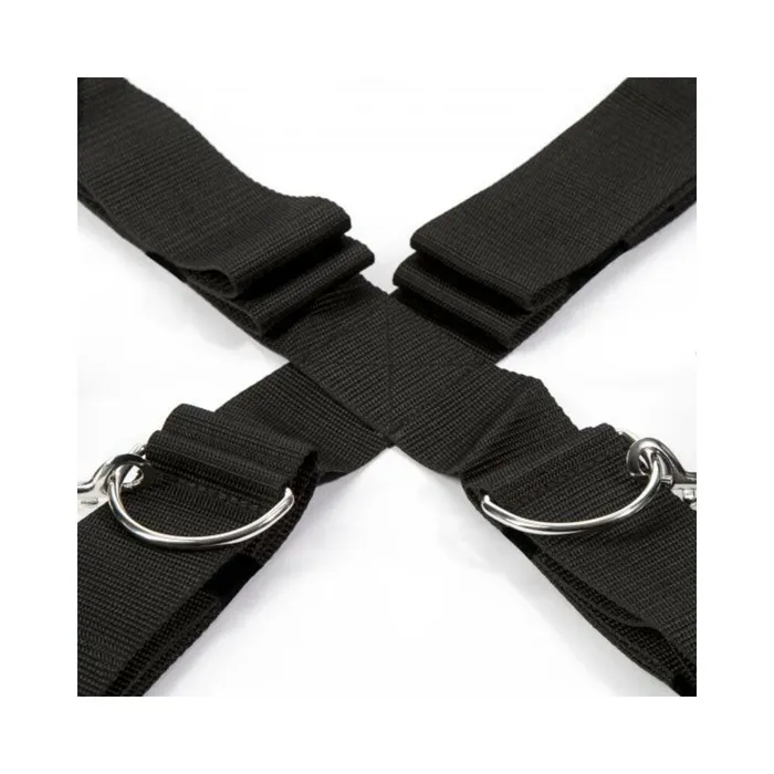 Vibrators Fairvillacom FIFTY SHADES KEEP STILL OVER THE BED CROSS RESTRAINT SILVER