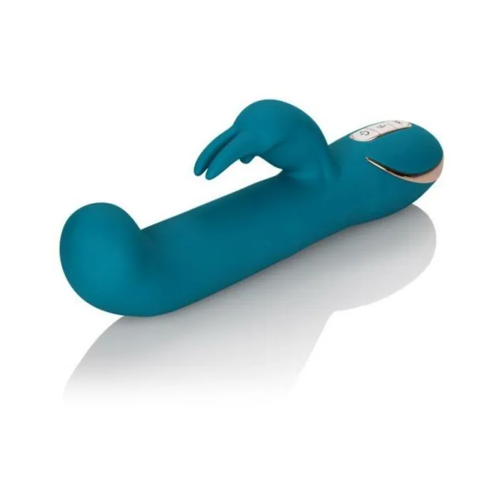 Vibrators Fairvillacom Jack Rabbit Silicone Rocking G Rabbit Vibrator Blue