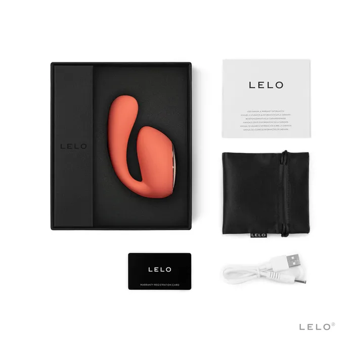 Vibrators Fairvillacom Lelo IDA Wave Coral Red