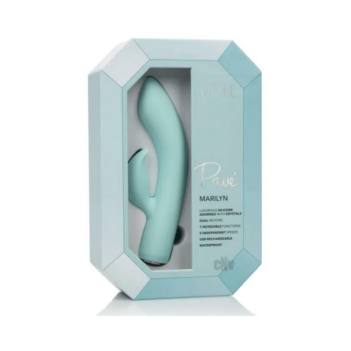 Vibrators Fairvillacom Pave Marilyn Green Rabbit Style Vibrator