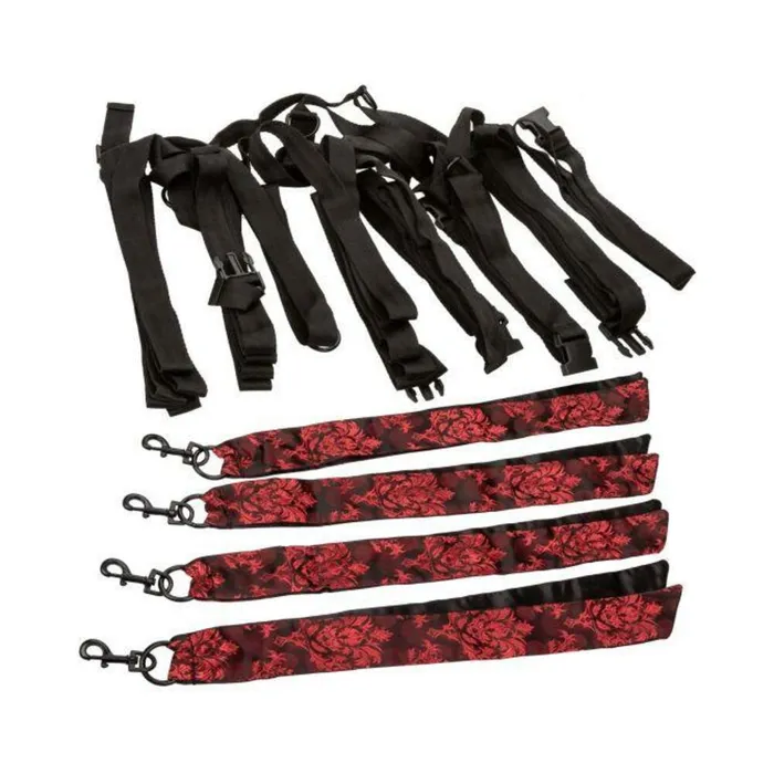 Vibrators Fairvillacom Scandal 8 Points Of Pleasure Love Bed Restraints
