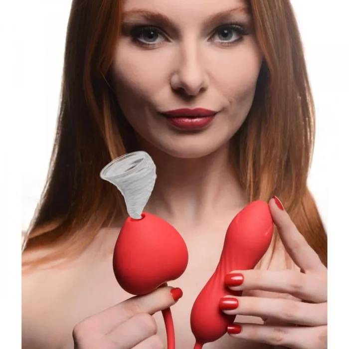 Vibrators Fairvillacom SHEGASM 10X LOVE ON ME SUCTION CLIT STIM EGG