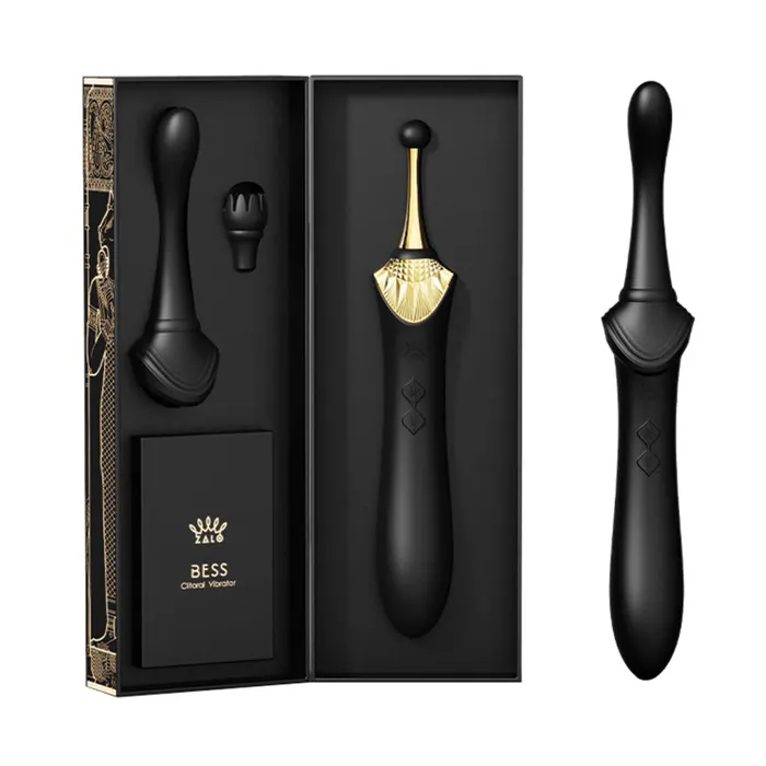 Vibrators Fairvillacom ZALO Bess Clitoral Vibrator Obsidian Black