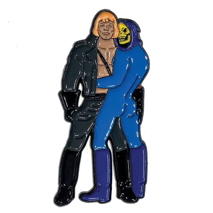 Vibrators Geeky amp Kinky Geeky amp Kinky HeMan amp Skeletor Pin
