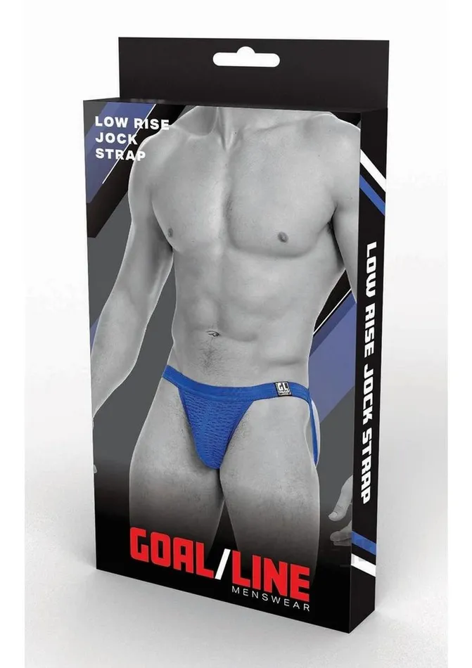 Vibrators Goal Line Low Rise Jockstrap Sm Blu Fairvillacom