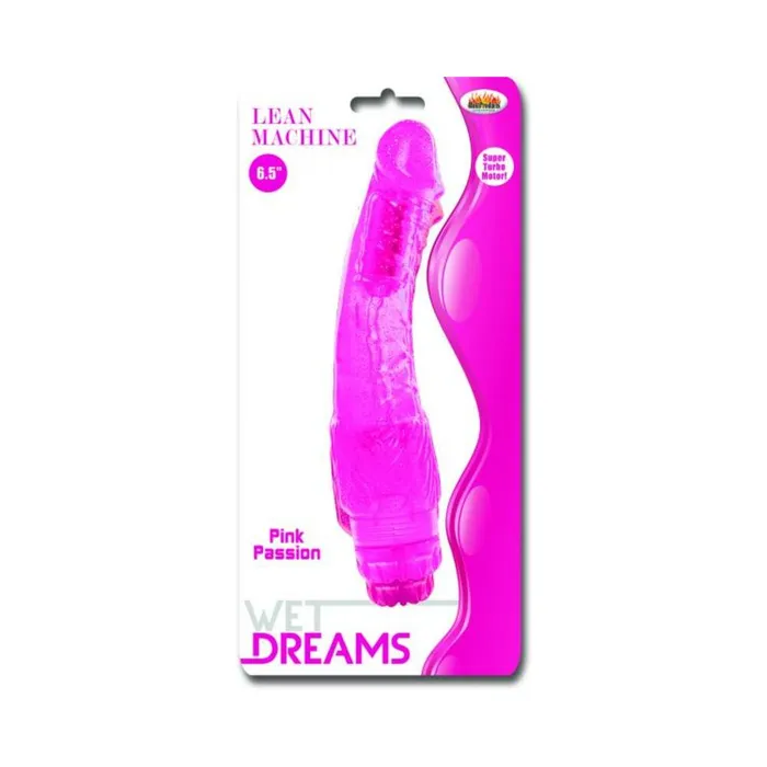 Vibrators Lean Machine Pink Realistic Vibrator Fairvillacom