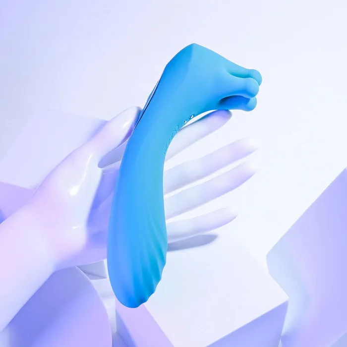 Vibrators ShhhWndsr Evolved HEADS OR TAILS Pussy Massage Vibe Teal Vibrators ShhhWndsr Evolved HEADS OR TAILS Pussy Massage Vibe Teal