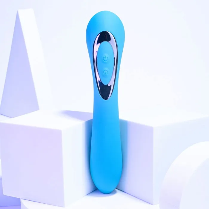 Vibrators ShhhWndsr Evolved HEADS OR TAILS Pussy Massage Vibe Teal Vibrators ShhhWndsr Evolved HEADS OR TAILS Pussy Massage Vibe Teal