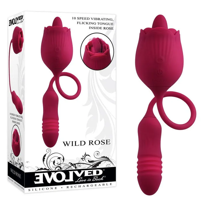 Vibrators ShhhWndsr Evolved WILD ROSE