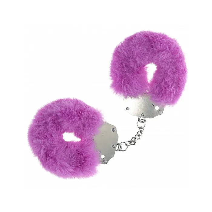 Vibrators ShhhWndsr OUCH HeavyDuty Fluffy Cuffs Purple