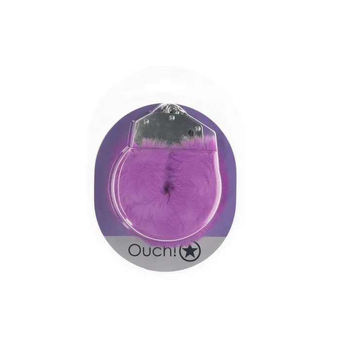 Vibrators ShhhWndsr OUCH HeavyDuty Fluffy Cuffs Purple Vibrators ShhhWndsr OUCH HeavyDuty Fluffy Cuffs Purple