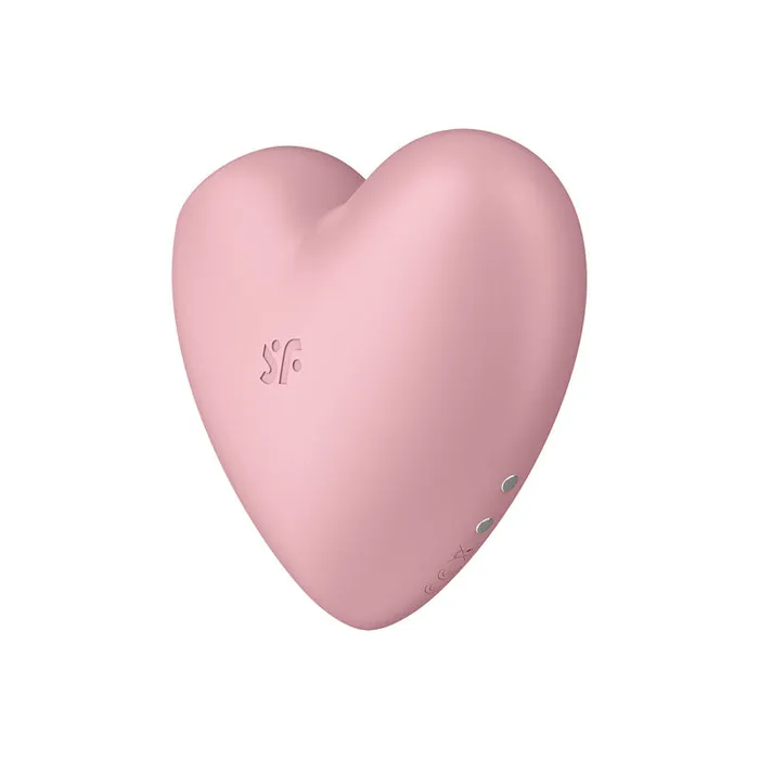 Vibrators ShhhWndsr Satisfyer Cutie Heart Air Pulse Clit sucker Light Red Vibrators ShhhWndsr Satisfyer Cutie Heart Air Pulse Clit sucker Light Red