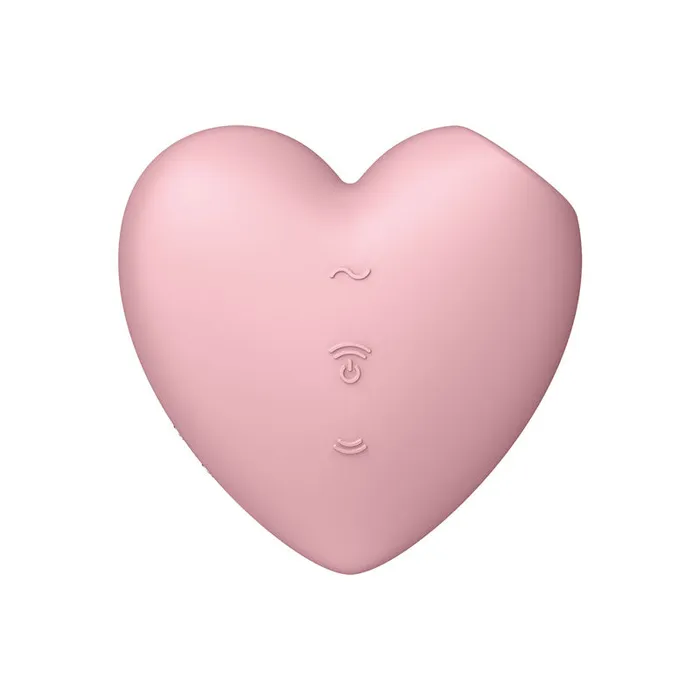 Vibrators ShhhWndsr Satisfyer Cutie Heart Air Pulse Clit sucker Light Red Vibrators ShhhWndsr Satisfyer Cutie Heart Air Pulse Clit sucker Light Red