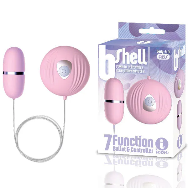 Vibrators ShhhWndsr The 9s bShell Vibrating Egg Pink