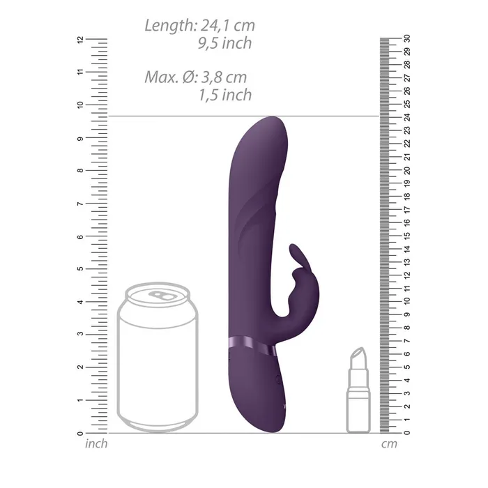 Vibrators ShhhWndsr VIVE Nari Rabbit Vibrator Purple Vibrators ShhhWndsr VIVE Nari Rabbit Vibrator Purple