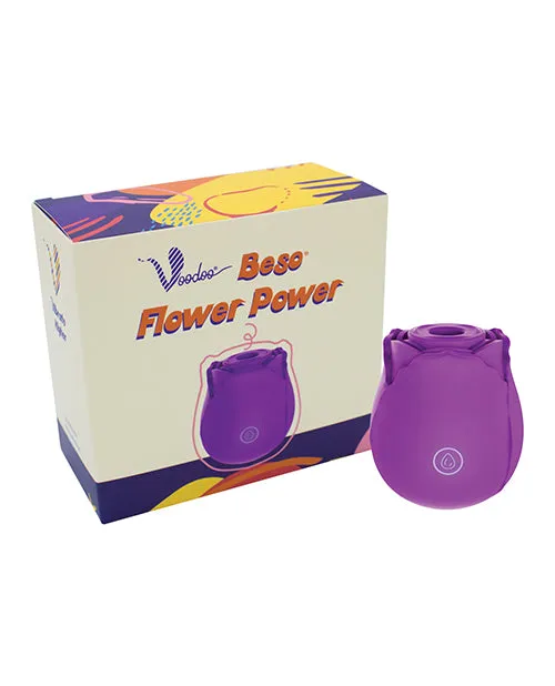 Voodoo Beso Flower Power Purple Fairvillacom Vibrators