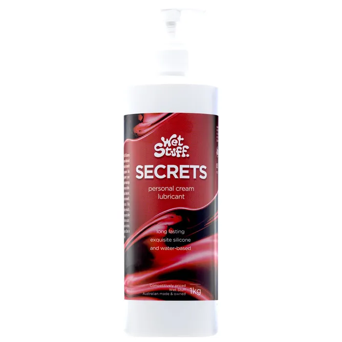 Wet Stuff Secrets 1kg Bottle Hybrid Lubricant 1 kg Pump Bottle ShhhWndsr Sexual Health Wellbeing Wet Stuff Secrets 1kg Bottle Hybrid Lubricant 1 kg Pump Bottle ShhhWndsr Sexual Health Wellbeing