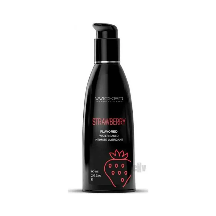 Wicked Aqua Strawberry 2 Oz Fairvillacom Vibrators